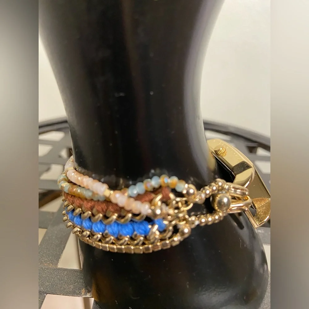 Jewelry Watch Bracelet Gold Costume Jewelry